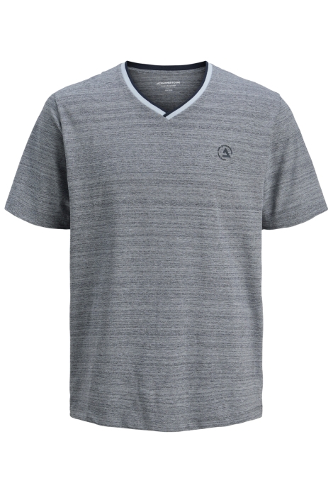 Jack & Jones jcocontrast tee ss v-neck smu